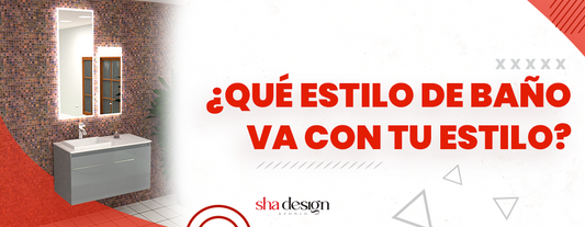 ¿Qué estilo de baño va con tu estilo?