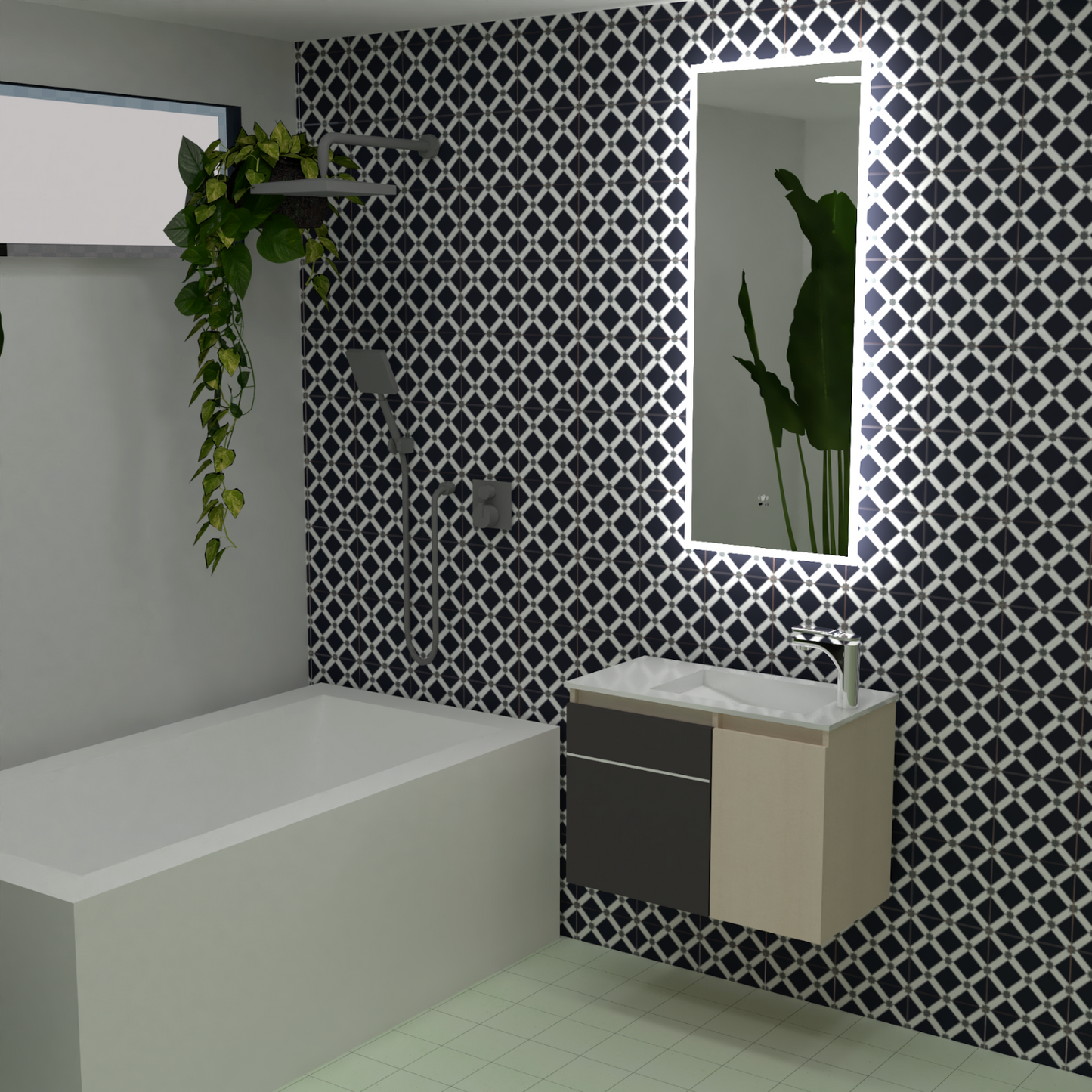 Espejo Slim Lux rectángular