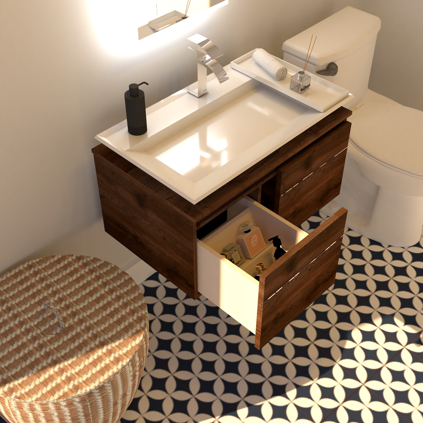 Mueble Kalahari con Lavamanos