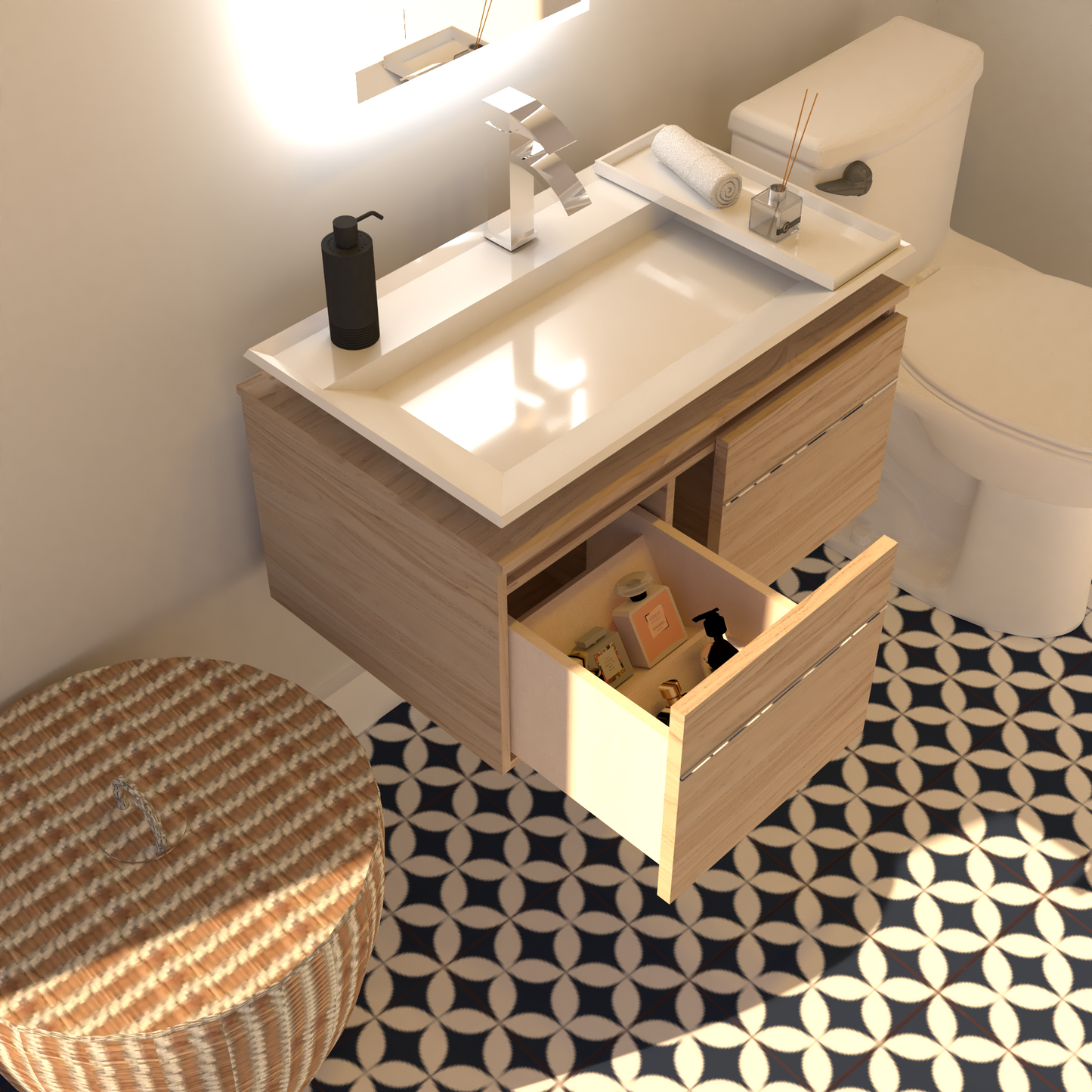 Mueble Kalahari con Lavamanos