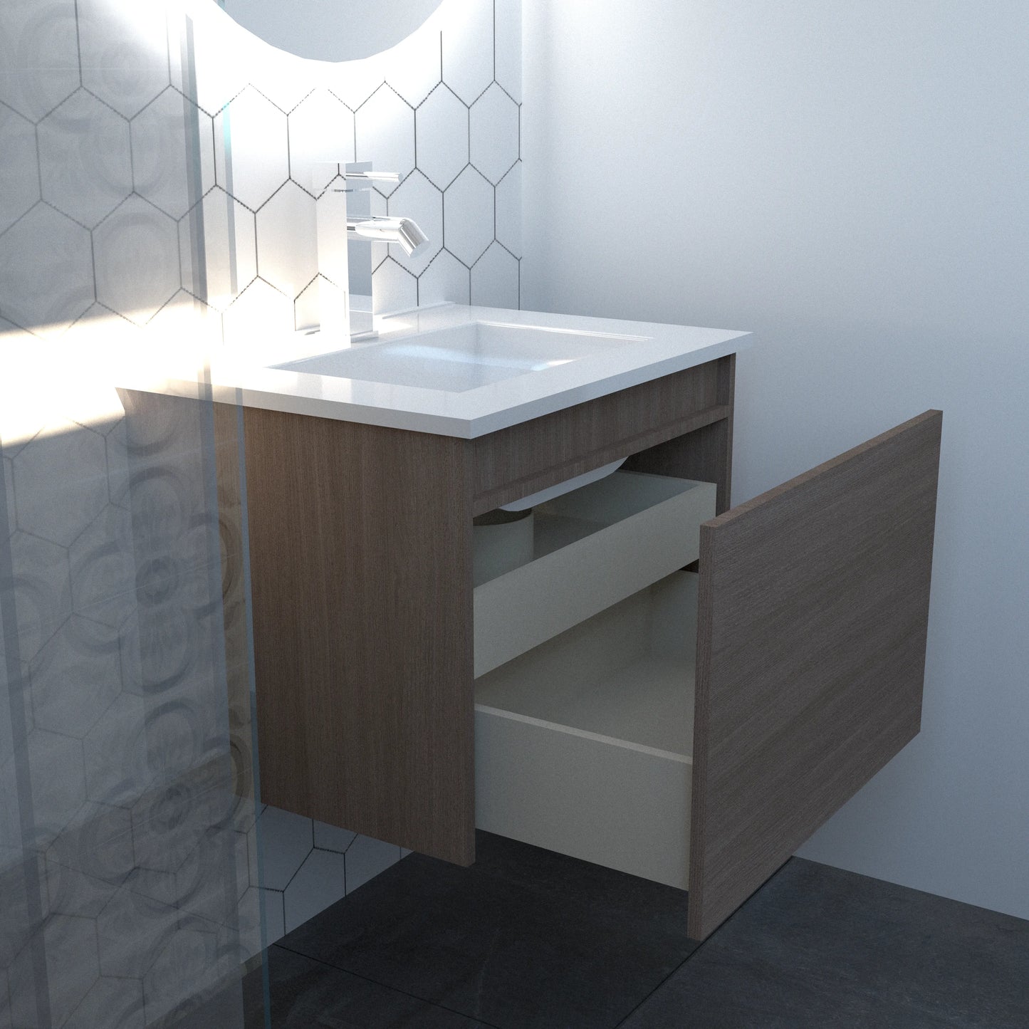 Mueble Brooklyn con Lavamanos $759.000 + Grifería cascada baja $0