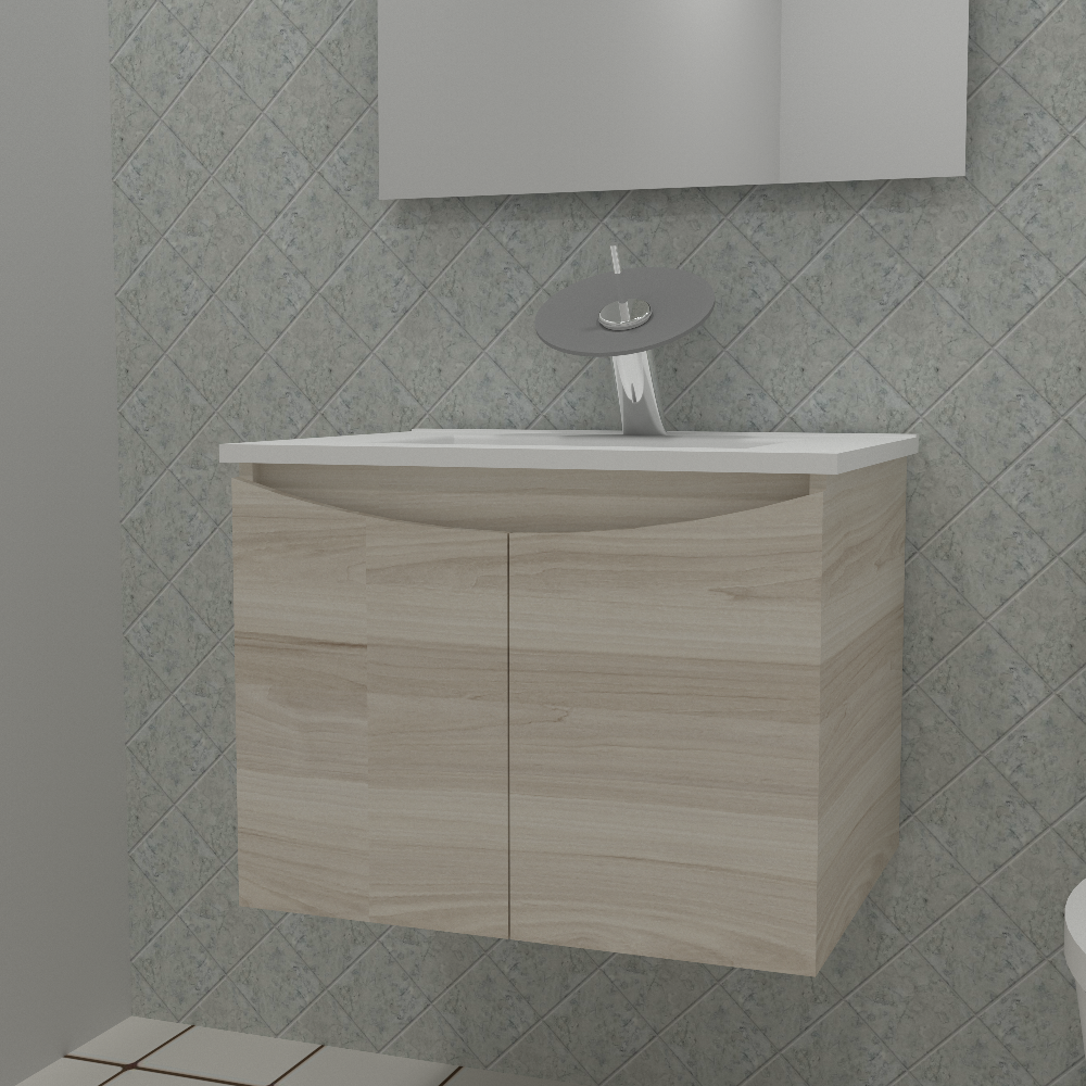 Mueble Cerchio con Lavamanos 60X46X45 - Sha Design Studio