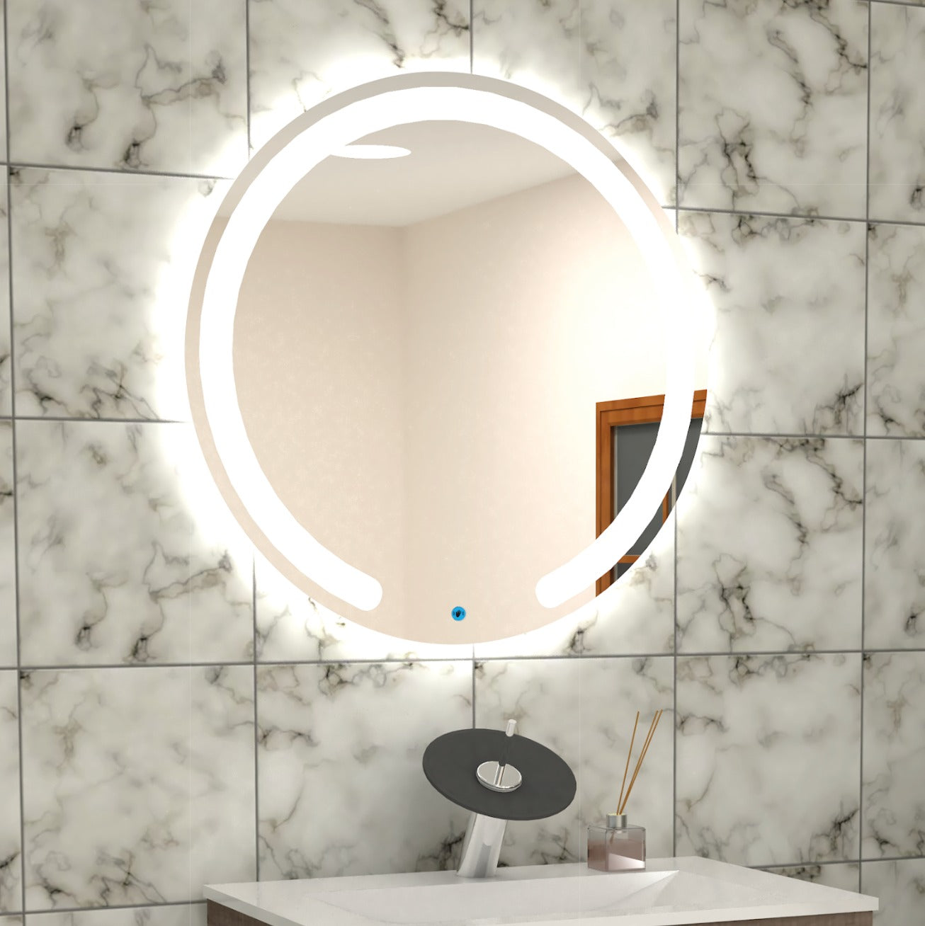 Espejo Led Giro