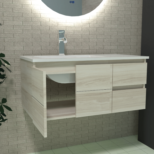 Mueble Mancino con Lavamanos 90X47X40
