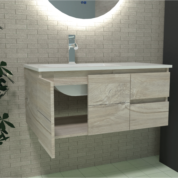 Mueble Mancino con Lavamanos 90X47X40