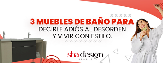 3 muebles de baño para decirle adiós al desorden y vivir con estilo