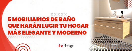5 mobiliarios de baño que harán Lucir tu hogar más elegante y moderno