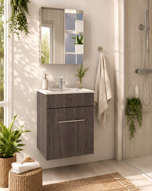 Mueble Albany Flotante con Lavamanos 41cm