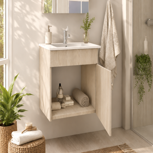 Mueble Albany Flotante con Lavamanos 41cm