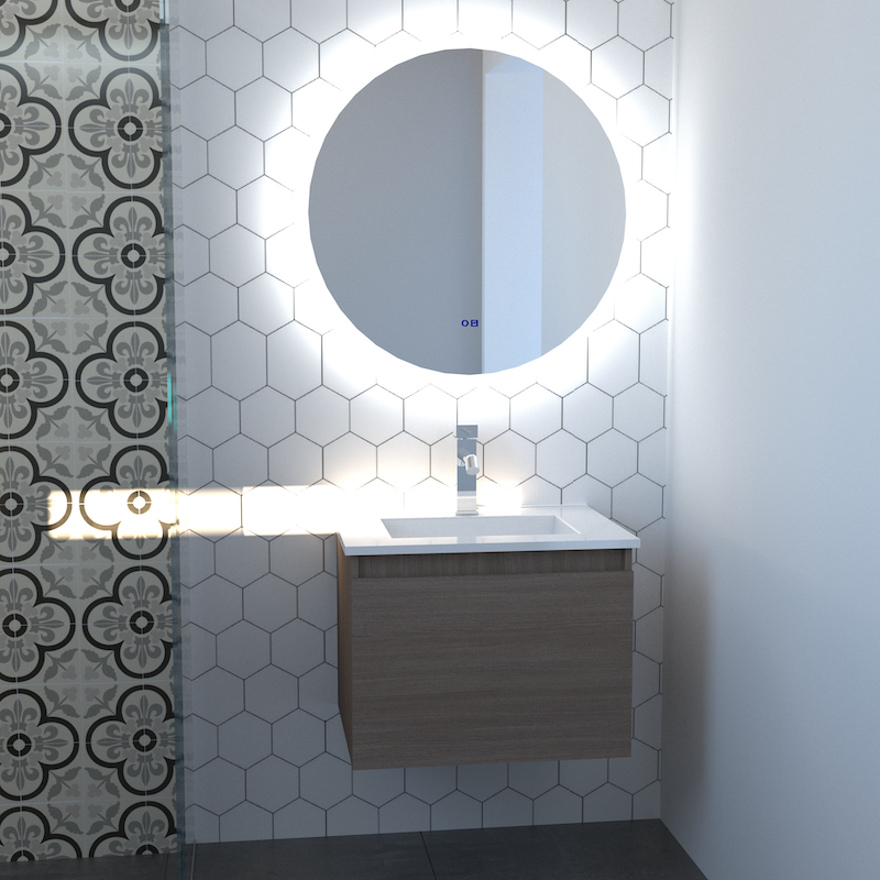 Mueble Brooklyn con Lavamanos 60X46X47 - Sha Design Studio