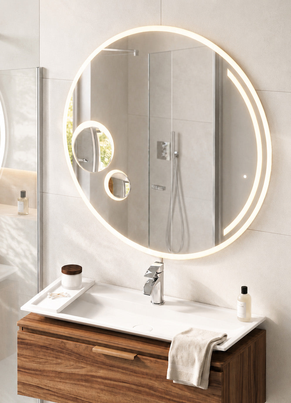 Espejo Led Mars Circular