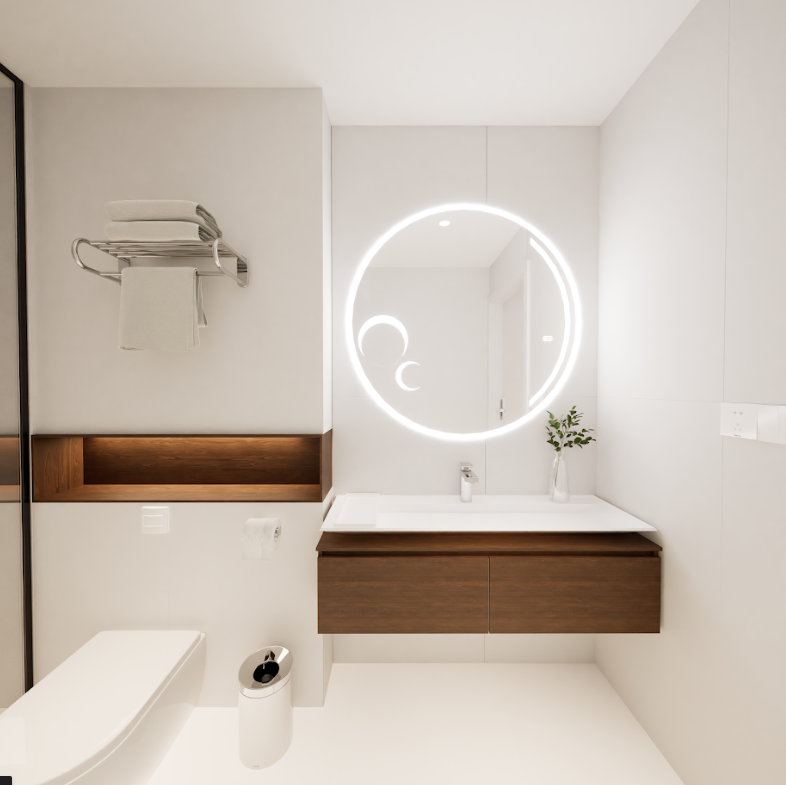Espejo Led Mars Circular