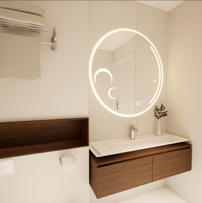 Espejo Led Mars Circular