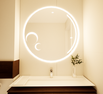 Espejo Led Mars Circular