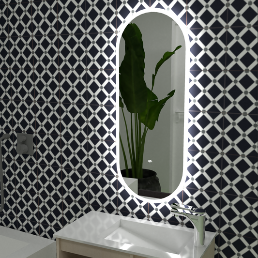 Espejo LED Slim Lux Ovalado