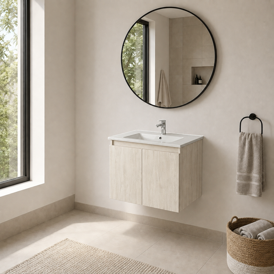 Mueble de Baño dos Puertas con Lavamanos  61cm