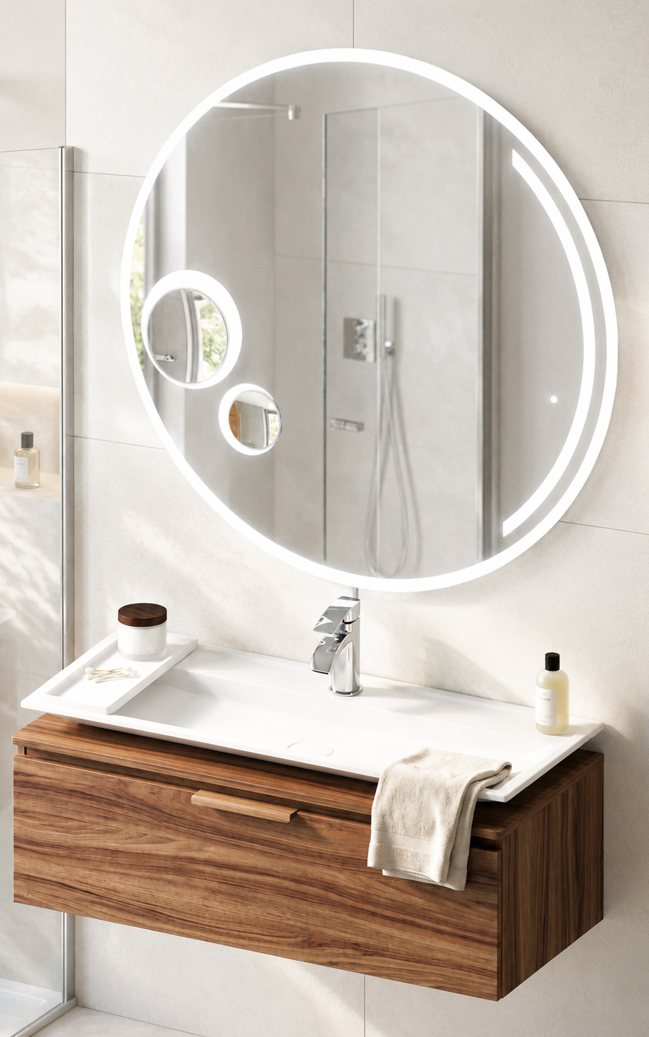 Espejo Led Mars Circular