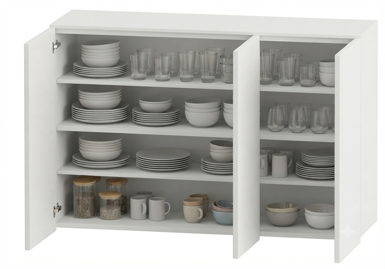 Gabinete alto para cocina
