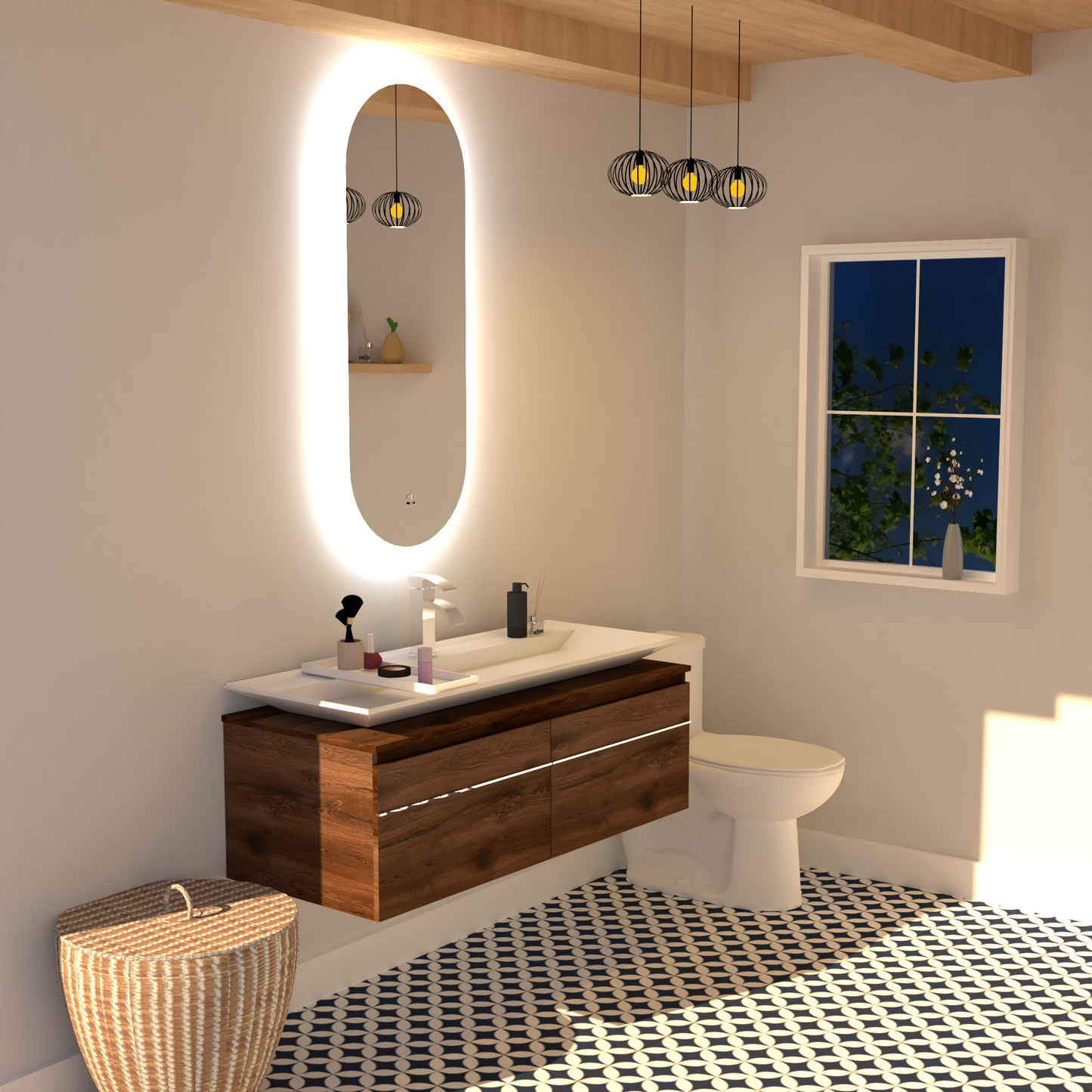 Mueble Kalahari con Lavamanos
