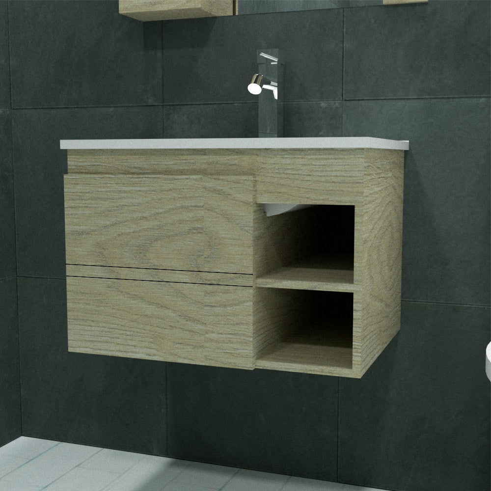 Mueble Pisa  con Lavamanos 61X47X43 - Sha Design Studio