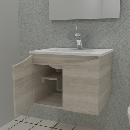 Mueble Cerchio con lavamanos $759.000 + Grifería cascada baja $0
