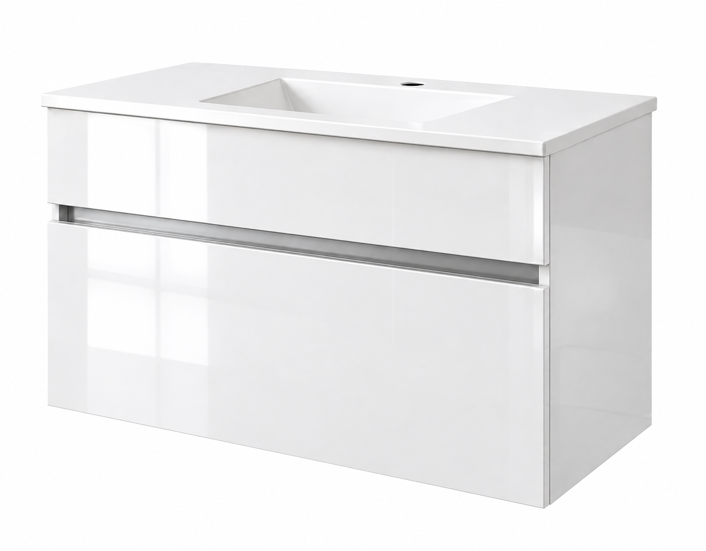 Mueble Blanco Brillante 1000