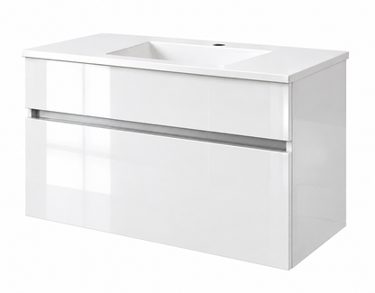 Mueble Blanco Brillante 1000