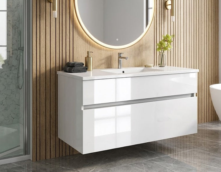 Mueble Blanco Brillante