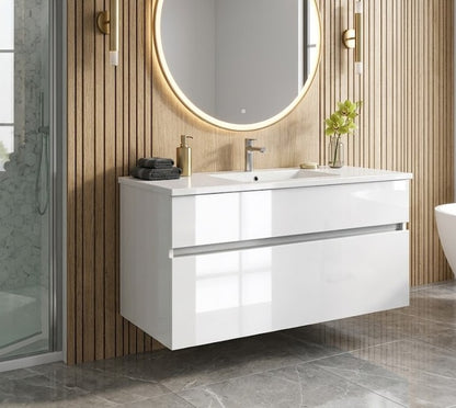 Mueble Blanco Brillante 1000