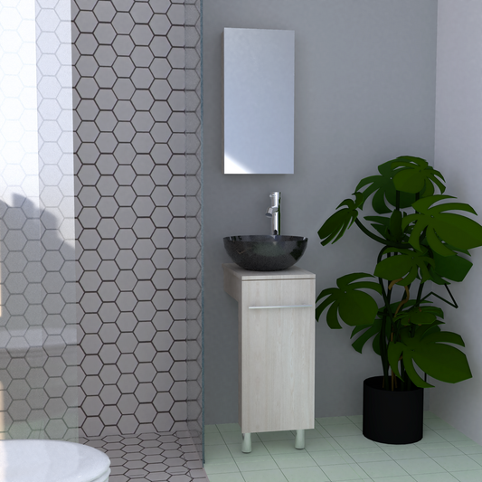 Mueble Escuadra a piso sin Lavamanos