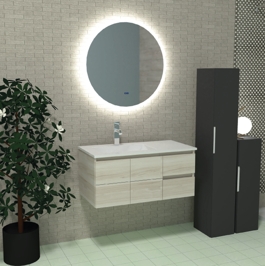 Mueble Mancino con Lavamanos 90X47X40