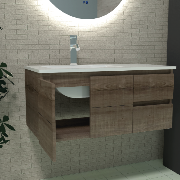 Mueble Mancino con Lavamanos 90X47X40