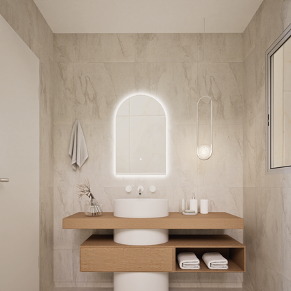 Espejo led arco 50X80