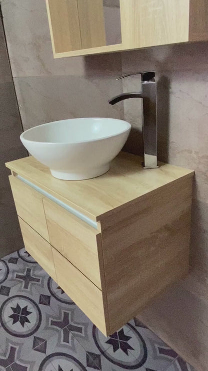 Mueble Leño flotante sin Lavamanos 60X40X42