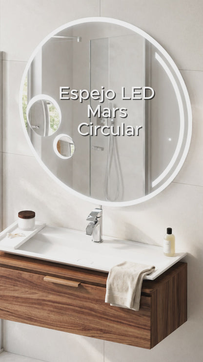Espejo Led Mars Circular